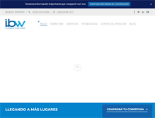 Tablet Screenshot of ibw.com.ni