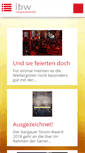 Mobile Screenshot of ibw.ag